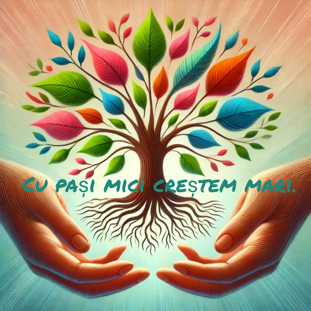 Cu pași mici creștem mari